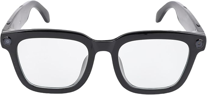 VELATEMOR AI Smart Translation Gläser mit Bluetooth Wireless V5.3, Unterstützung Mehrsprachige Übersetzung, 1080P Fotografie, Musik Aufruf Zum Musik Hören, Reisen, Angeln, Fahren