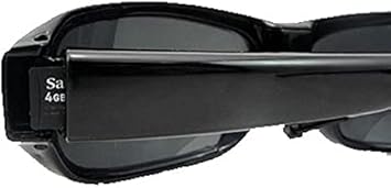 Kamerabrille Spionagebrille K96 Full HD hochauflösend mit 5 Megapixel zur Aufnahme von Bildern und Videos mit Mikrofon, Mini Videokamera, Mini Digitalkamera von Kobert- Goods